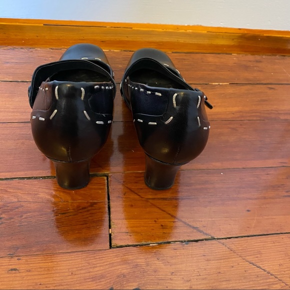 *3 for $30 Naturalized Black Mary Jane White Stitching 10 - Picture 4 of 6